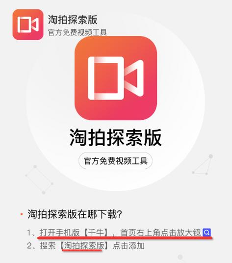 淘拍app下载（淘拍是什么东西）