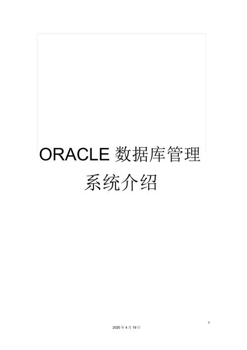 oracle数据库管理系统-Oracle数据库管理系统介绍